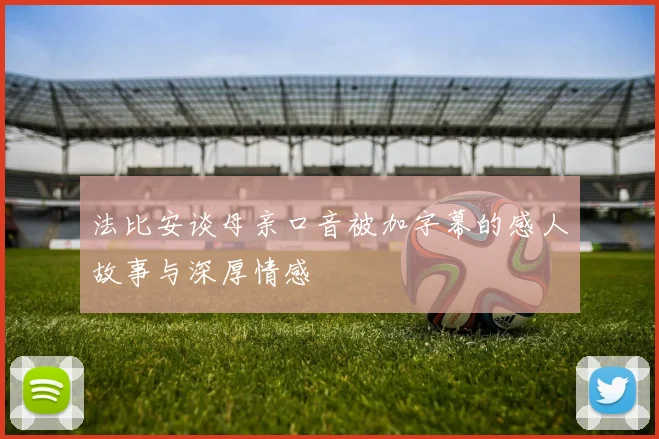 法比安谈母亲口音被加字幕的感人故事与深厚情感